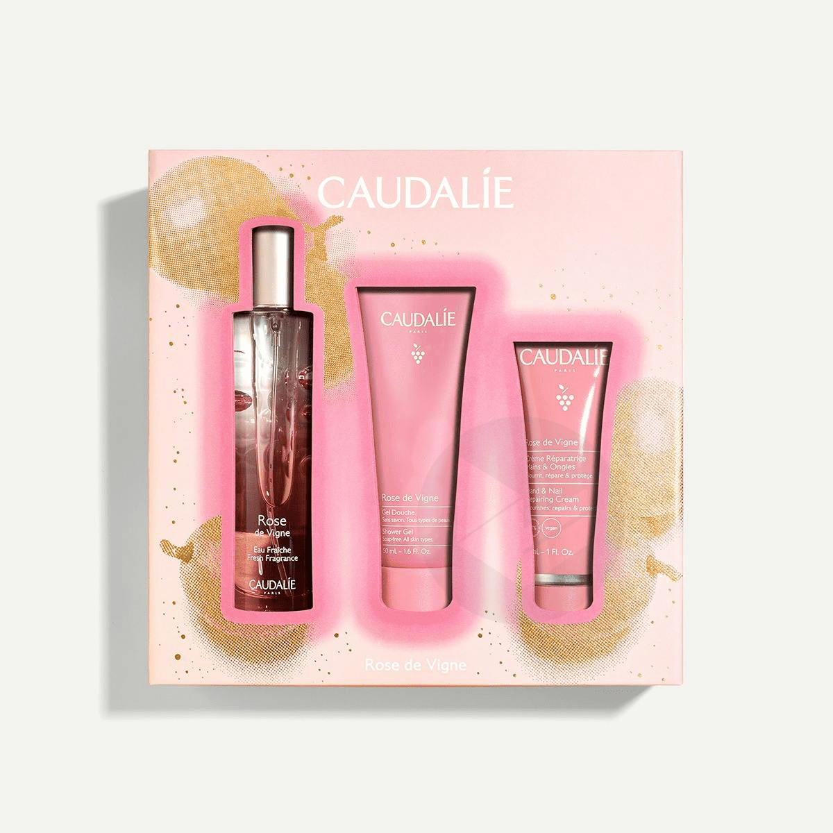 Coffret Eau Fraîche Rose de Vigne