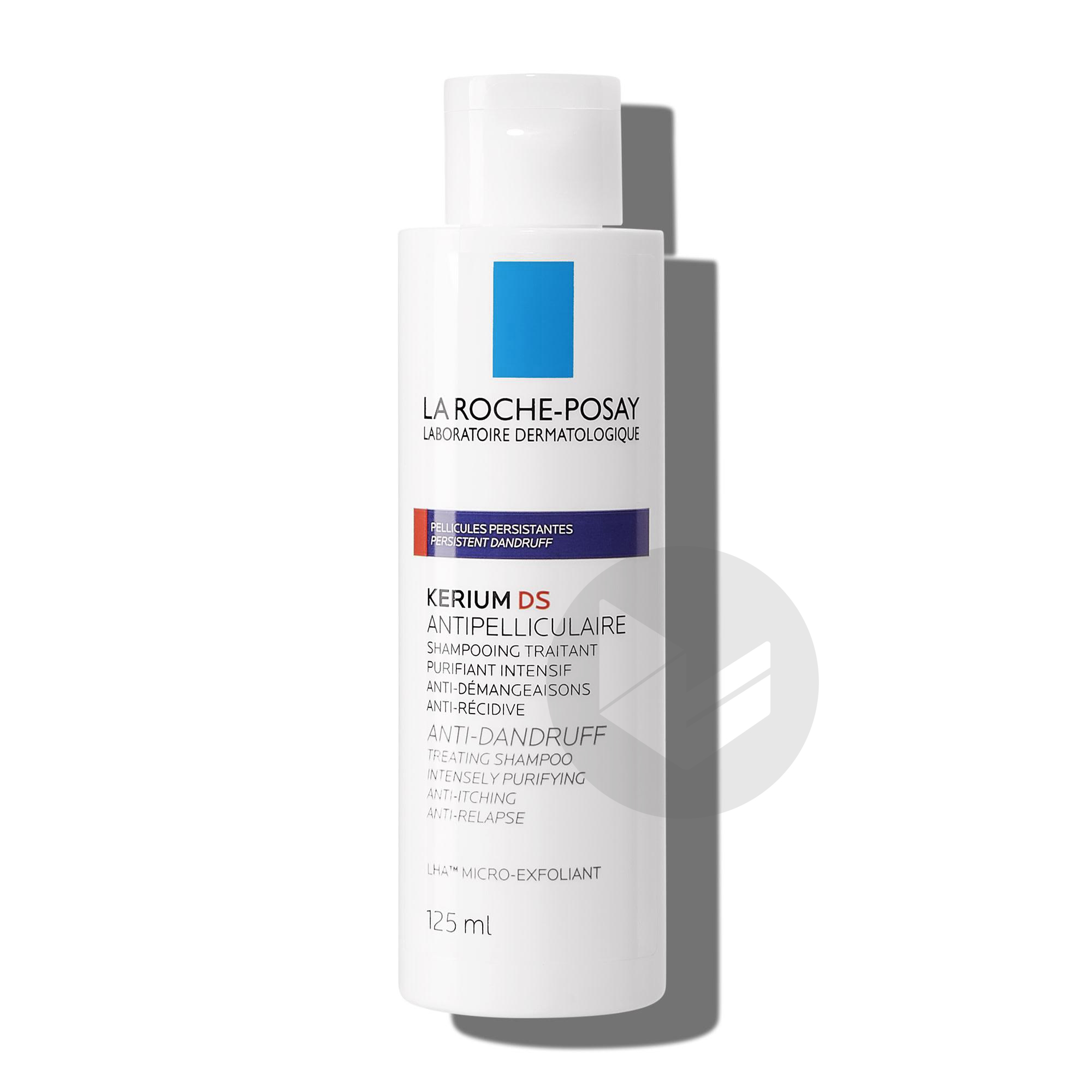 Kerium DS Shampoing Traitant Pellicules Persistantes 125ml