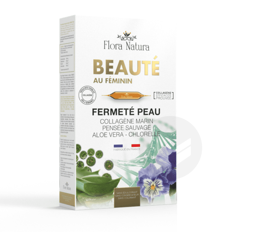 Complexe Beauté Collagene + Hyaluronique Fermeté Peau 20 ampoules