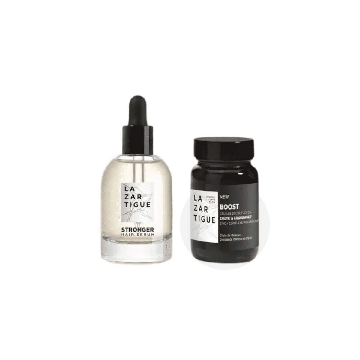 Sérum Anti-Chute de Cheveux Réactionnelle 50ml + Gélules Double Action Anti-Chute et Croissance 30 Gélules