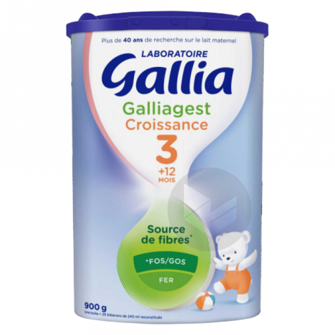 Galliagest croissance sans lactose 800g