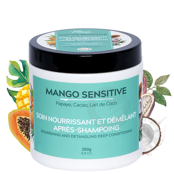 Soin nourrissant et démêlant après-shampoing SENSITIVE 250ml