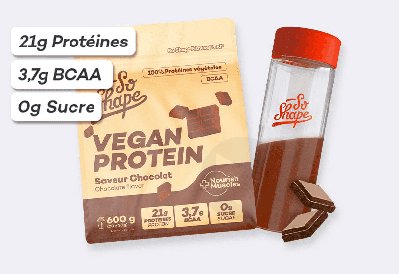 Protéines Vegan Chocolat 600g
