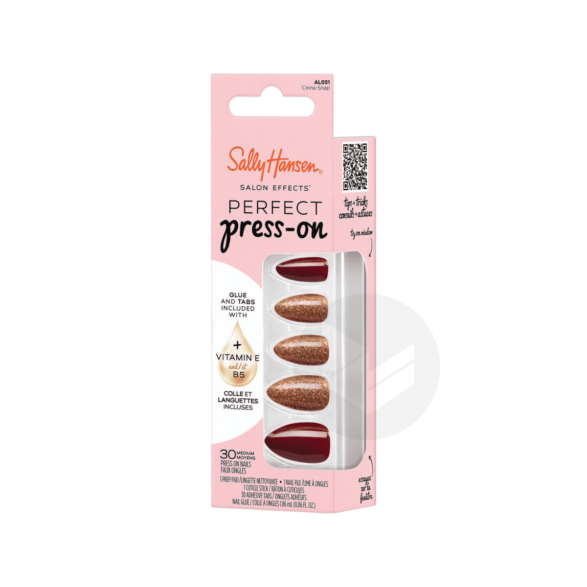 Faux Ongles Salon Effects Perfect Press On CINNA-SNAP