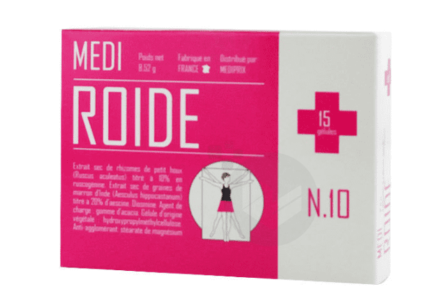 Mediroide N.10 15 gélules