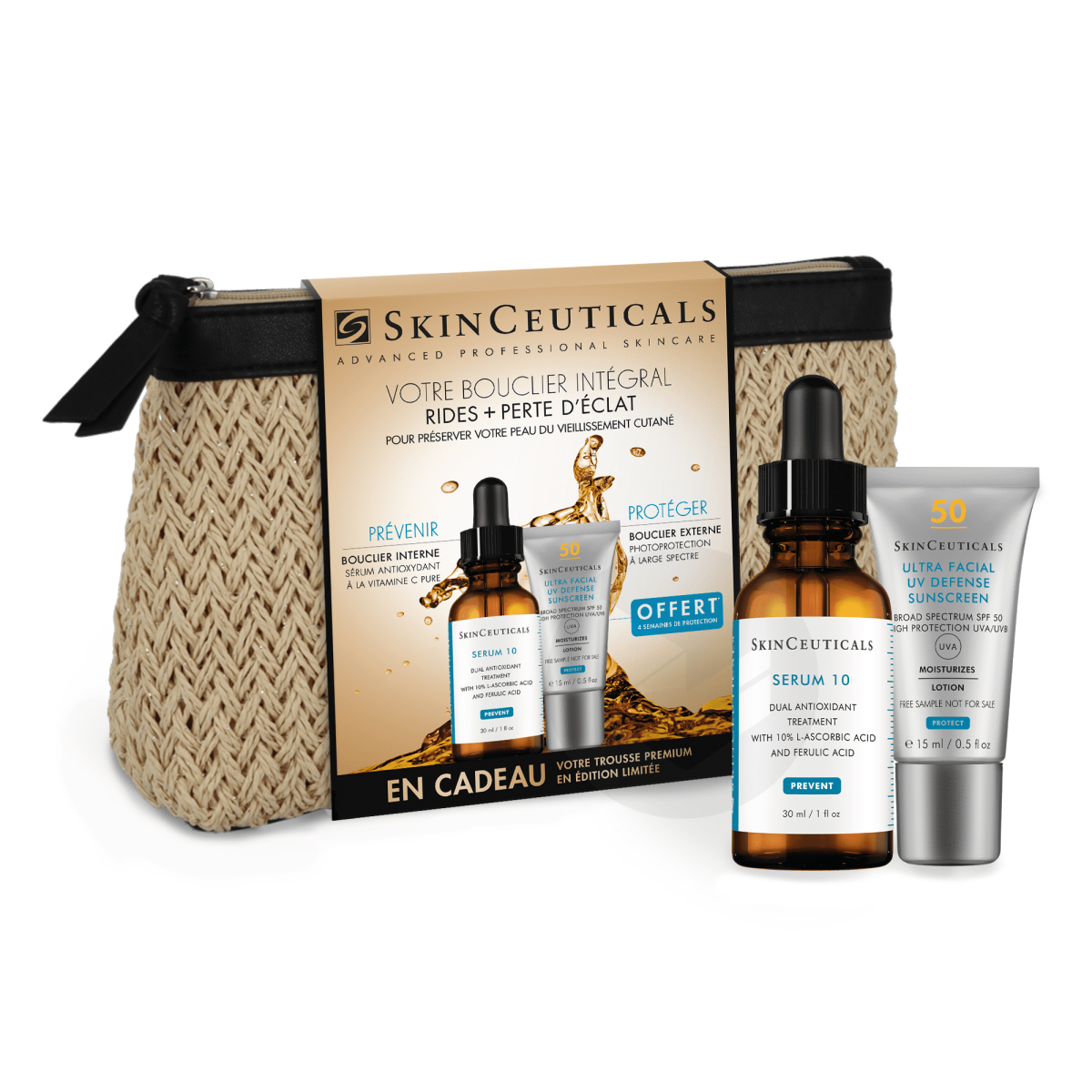 Trousse Bouclier Intégral Rides + Perte d'éclat Serum 10 30ml