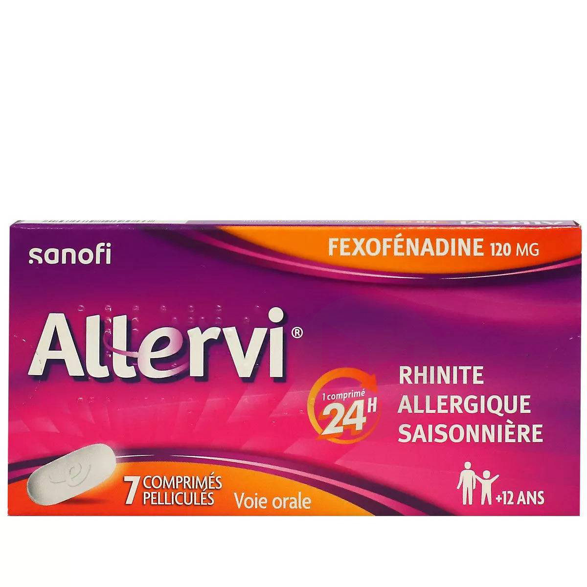 ALLERVI 120 mg, 7 comprimés pelliculés