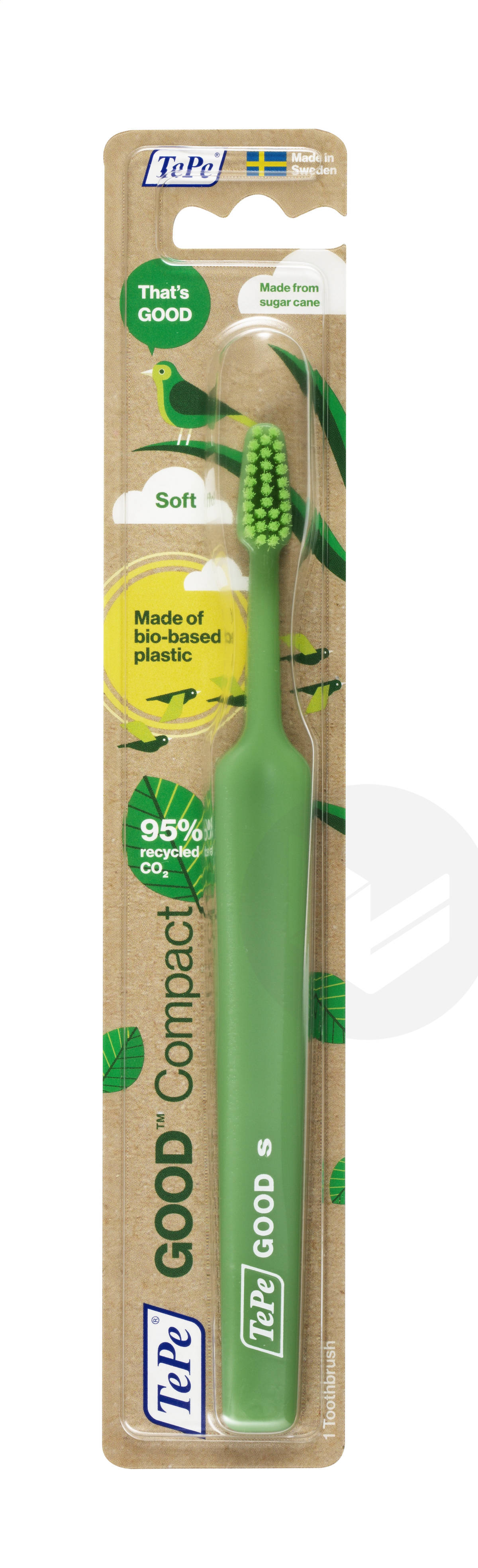 TePe GOOD Brosse à dents Compact Souple
