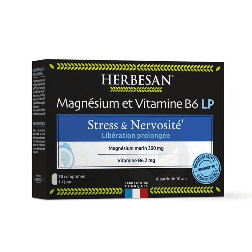 Magnésium et Vitamine B6 LP 30 comprimés