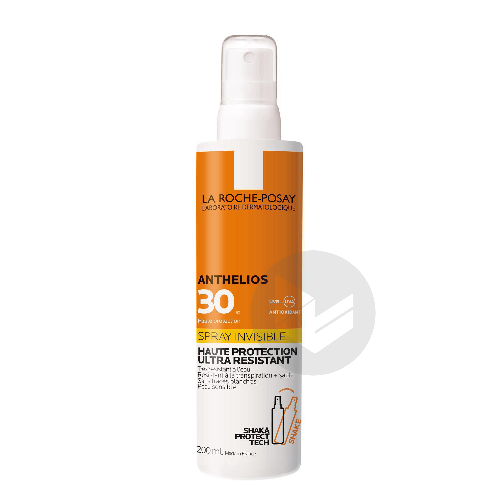 Anthelios Crème Solaire en Spray Invisible Corps SPF30 Avec Parfum 200ml