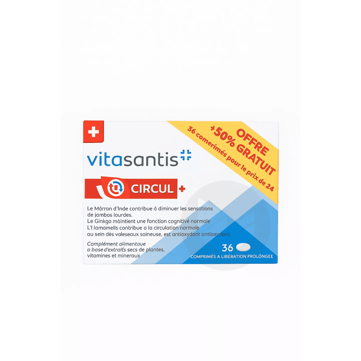 Vitasantis Circul+ 36 comprimés