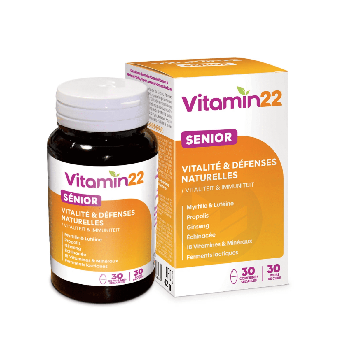 Vitamin 22 Senior 30 comprimés