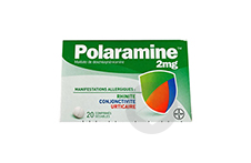 POLARAMINE 2 mg Comprimé sécable (Plaquette de 20)