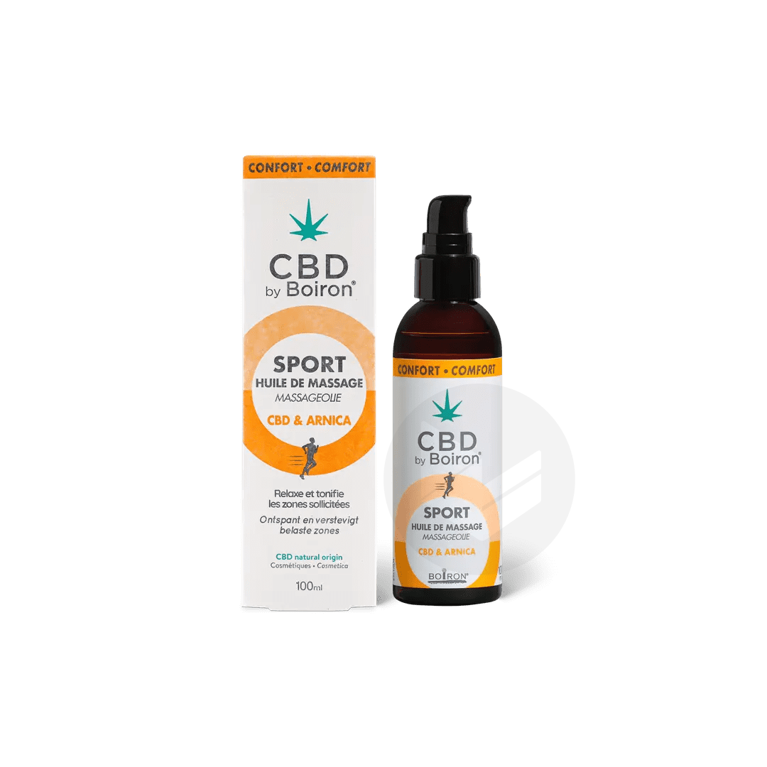 Huile de massage sport CBD 100ml