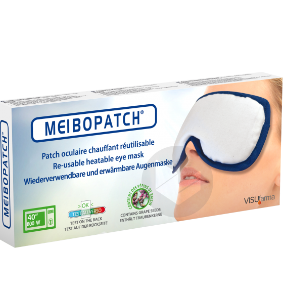 Meibopatch  Patch oculaire chauffant réutilisable.oculaire chauffant