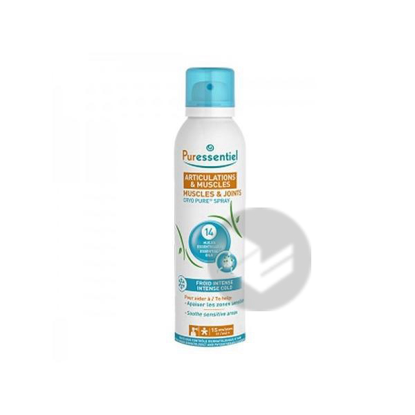 PURESSENTIEL Articulations et Muscles Cryo Spray 150ml -3701056800145