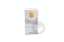 OROCAL 500 mg Comprimé à sucer (Flacon de 60)