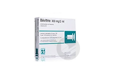 BEVITINE 100 mg/2 ml Solution injectable en ampoule (5 ampoules de 2ml)