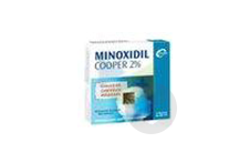 MINOXIDIL COOPER 2 % Solution pour application cutanée en flacon (3 flacons de 60ml)