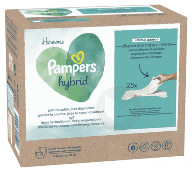 Harmonie Hybrid 25 Coeurs Absorbants Jetables