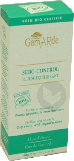 GAMARDE SEBO-CONTROL Fluide équilibrant T/40ml