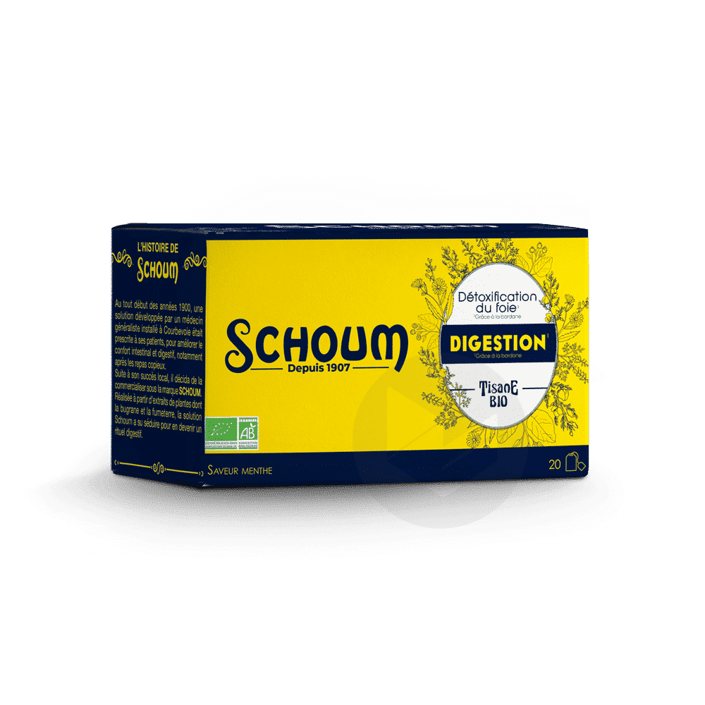 Schoum Digestion Tisane BIO 20 sachets