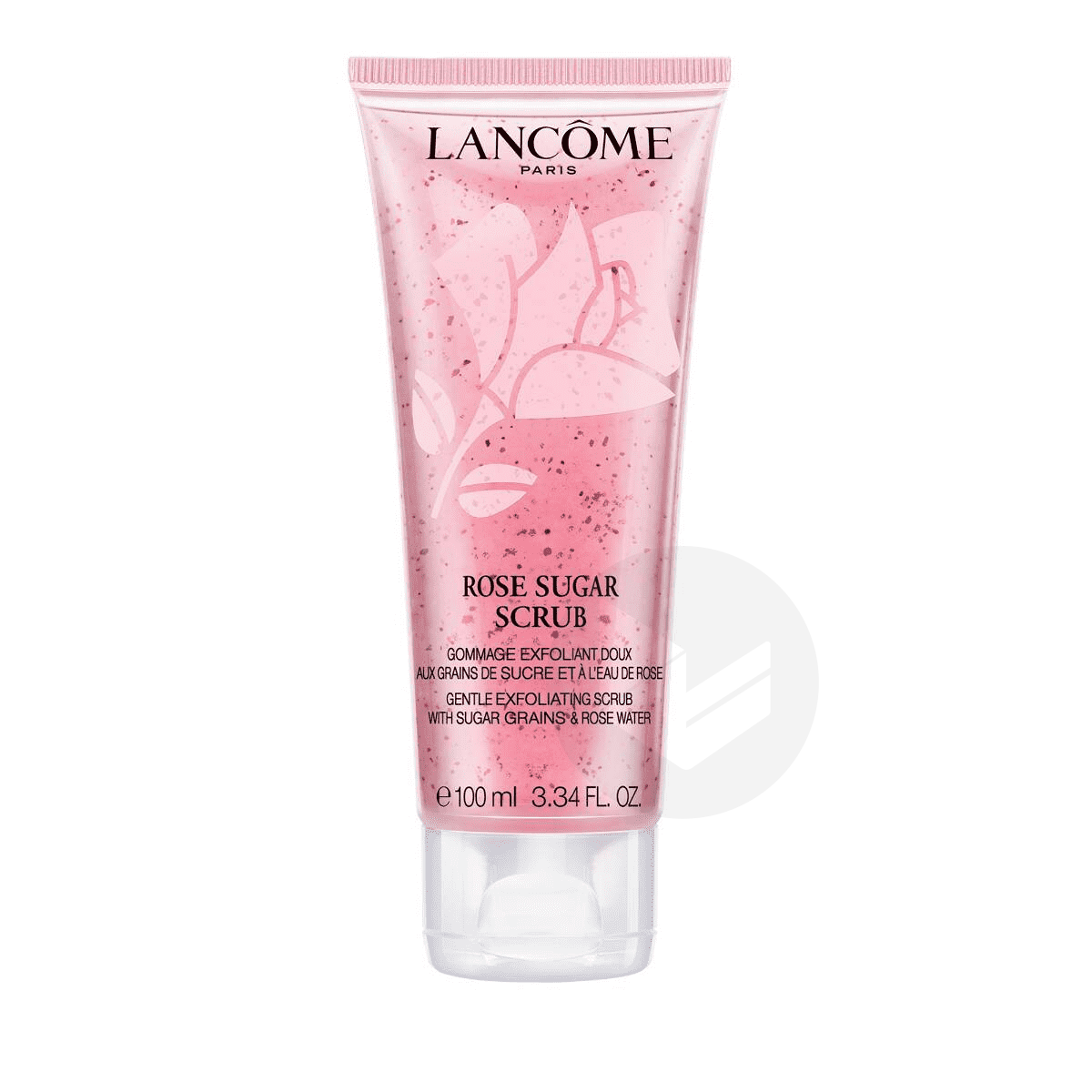 Rose Sugar Scrub Gommage Exfoliant Doux aux Grains de Sucre et à l'Eau de Rose 100ml