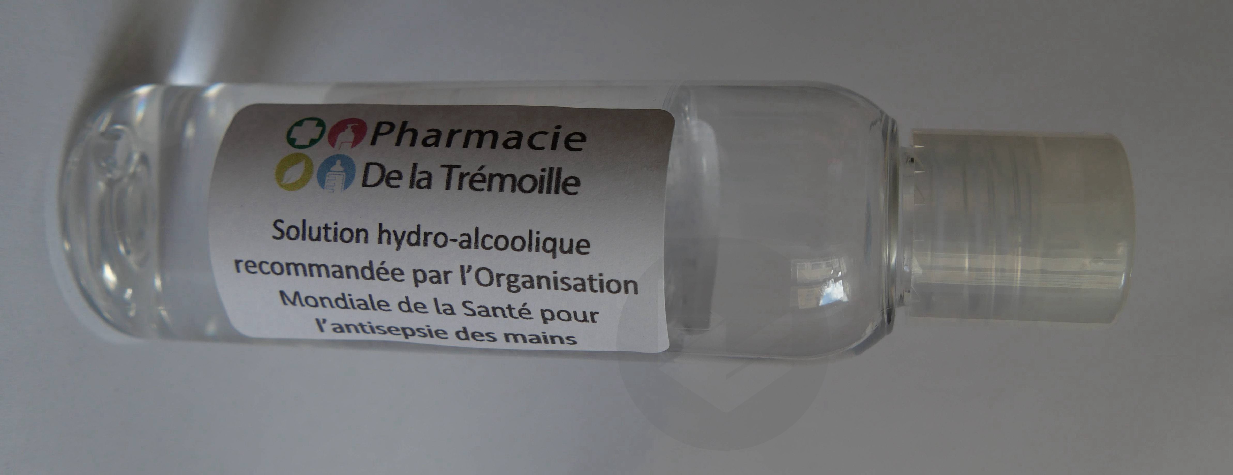 Solution hydro alcoolique 100mL (fabriqué à la pharmacie)