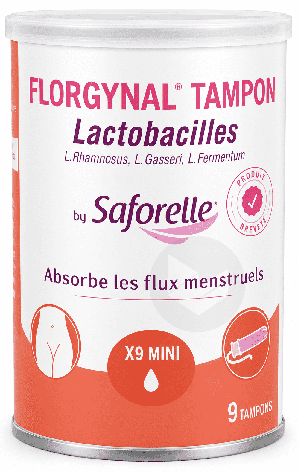 Florgynal Tampon Compact 9 Mini