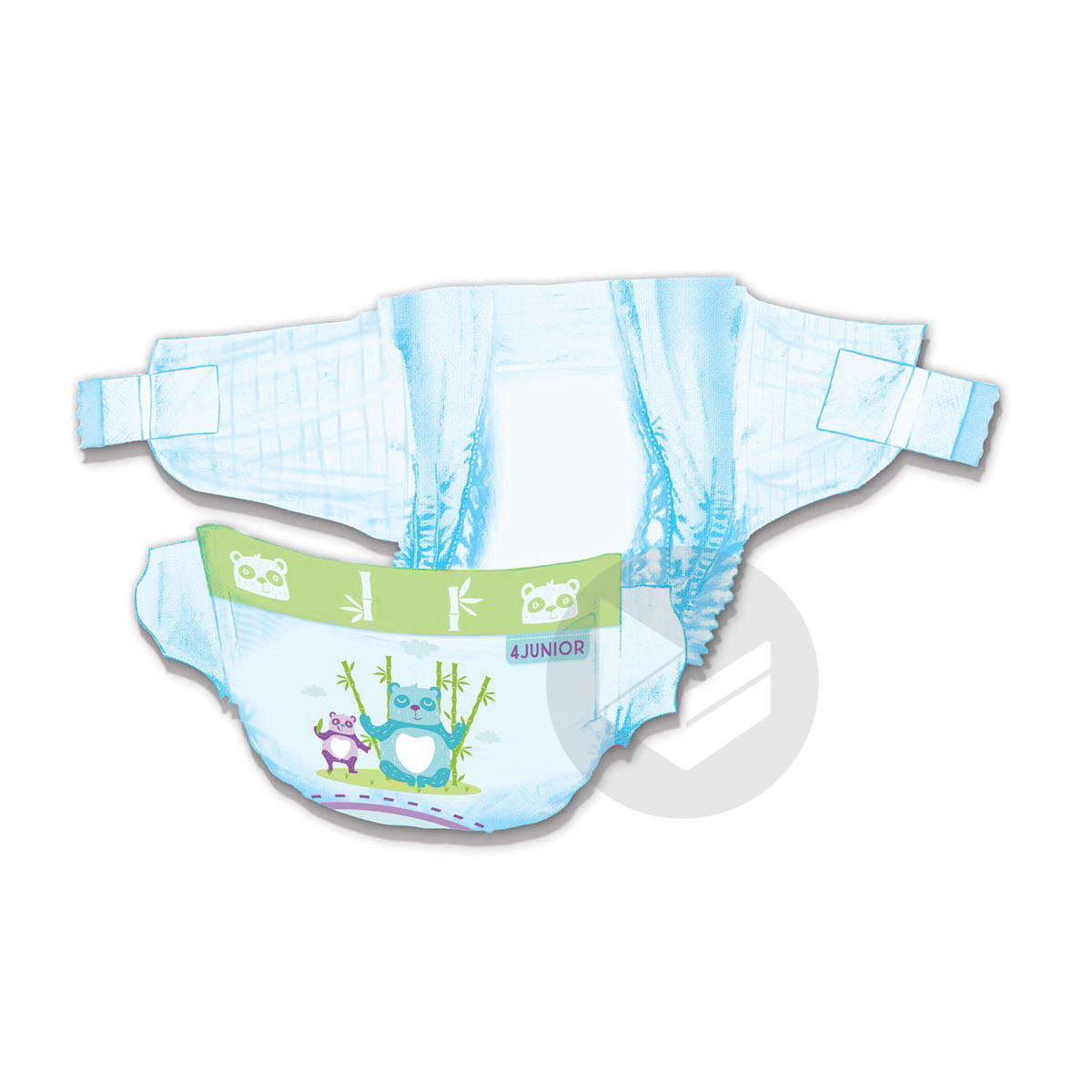 5 Couches junior 11/25KG - BABY CHARM