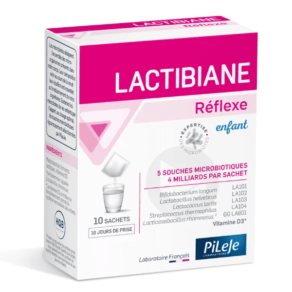 LACTIBIANE Réflexe Enfant 10 sachets