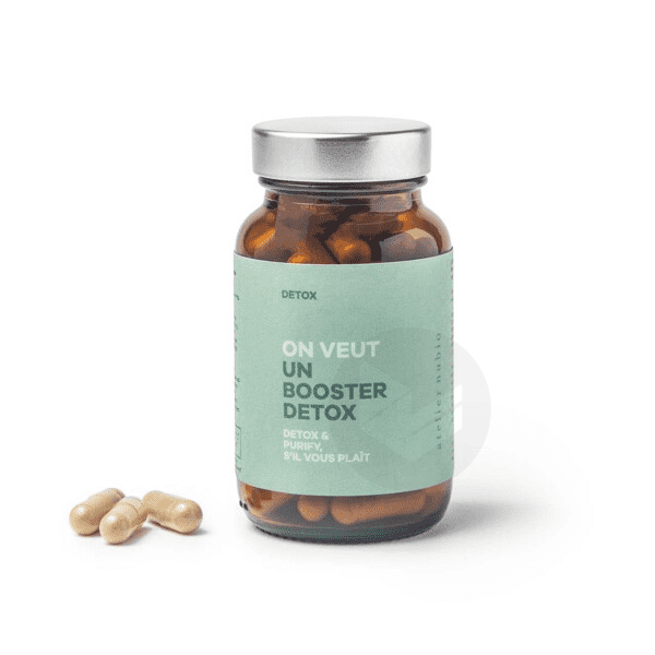 On veut... un booster detox 60 gélules