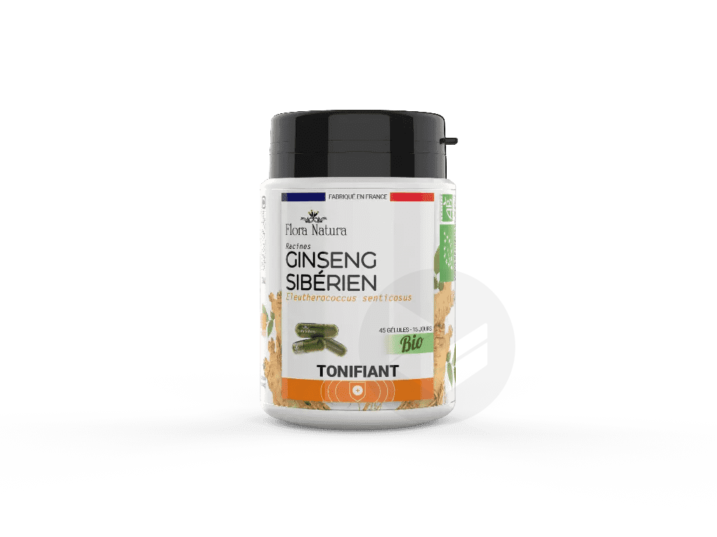 Ginseng Sibérien BIO 45 gélules