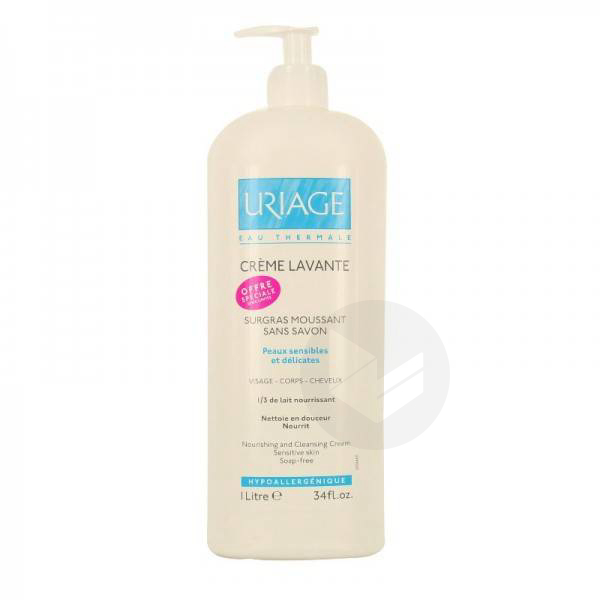 Crème lavante surgras sans savon 1l