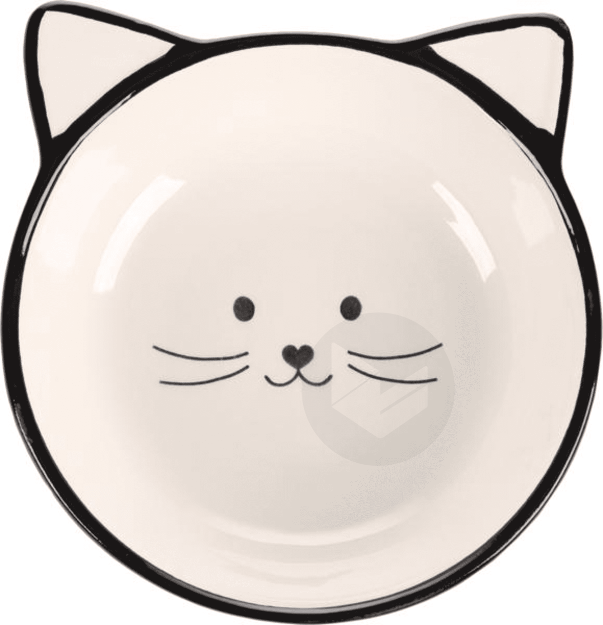 Gamelle pour la nourriture et l'eau Kajo Noir & Blanc