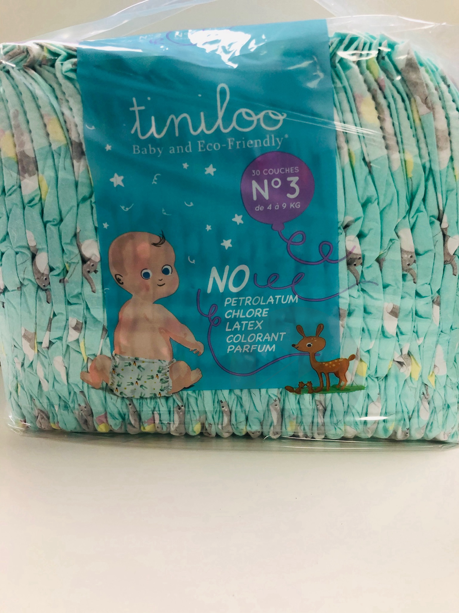 Tiniloo couche taille 3 (4 à 9 kg)