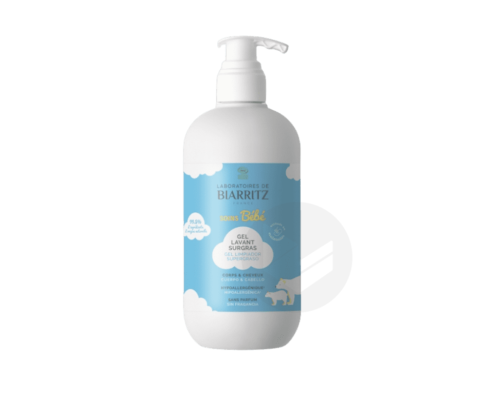 Gel lavant surgras bébé 500ml