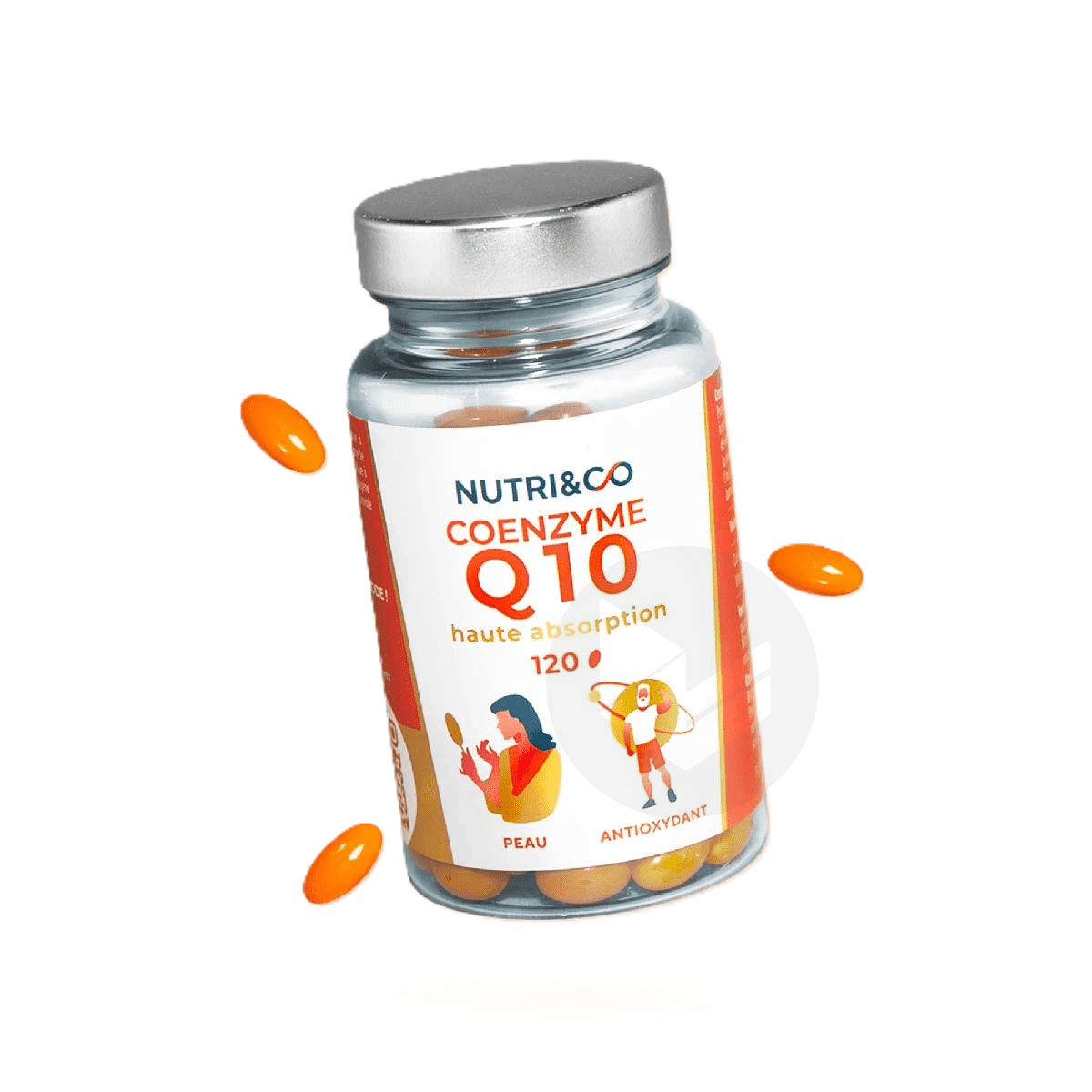 Coenzyme Q10 Haute Absorption 120 Gélules