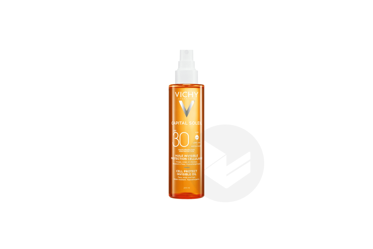 Huile invisible de protection cellulaire SPF30 200ml