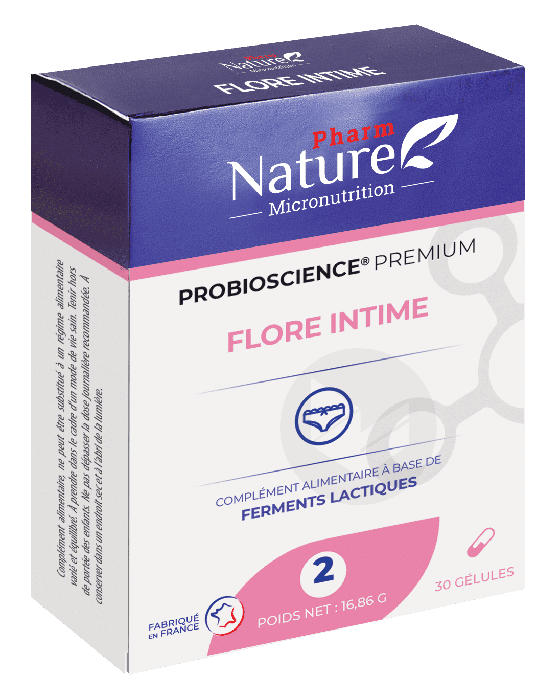 Probioscience® 2 – Flore intime 30 gélules
