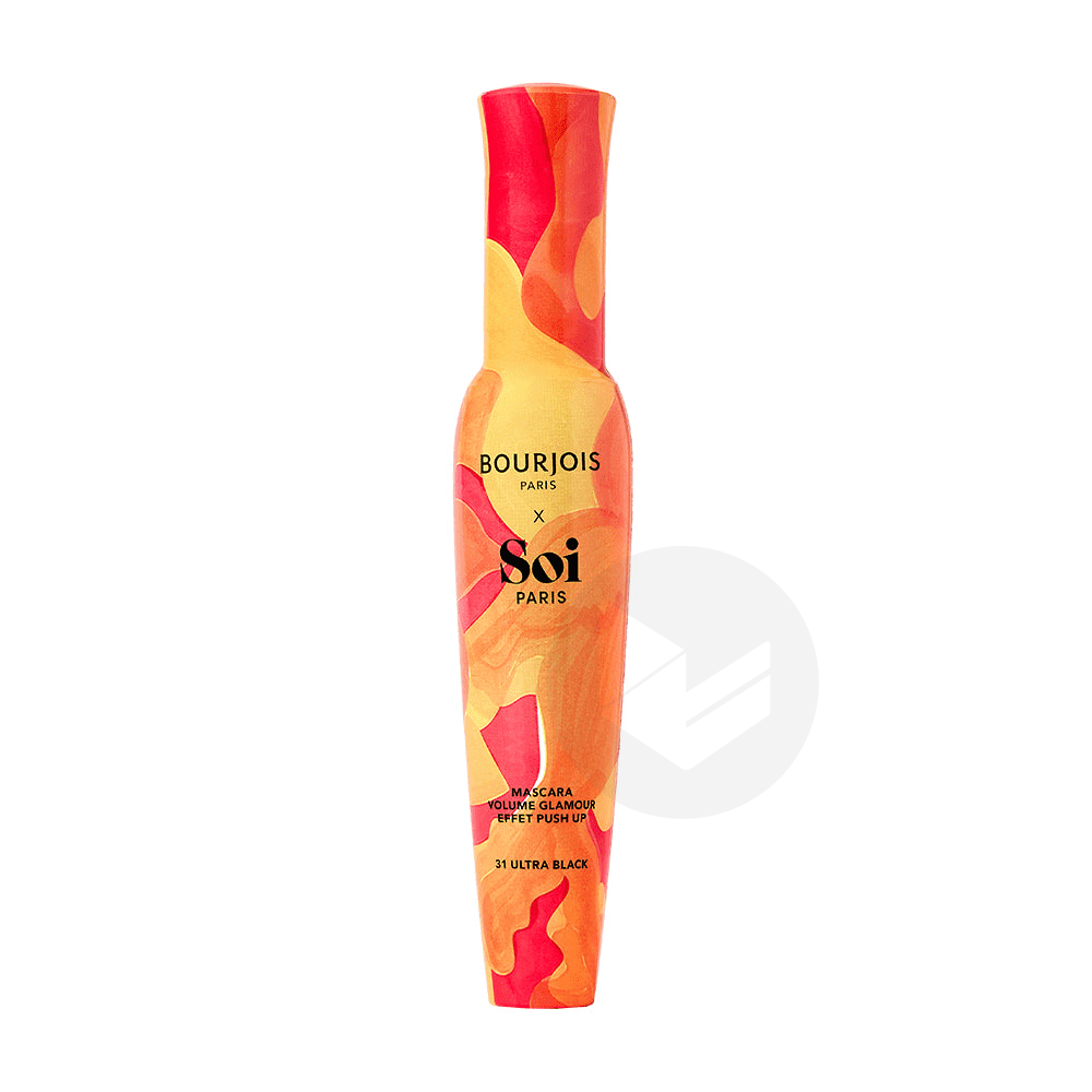 Mascara Volume Glamour Push Up Soi Paris 31 Ultra Black