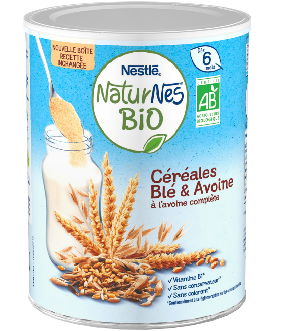 Naturnes Céréales Bio Blé & Avoine 240g