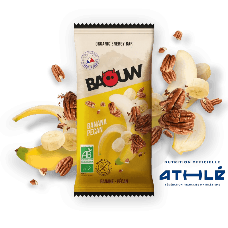 Barres Énergétiques Banane Pécan 50g