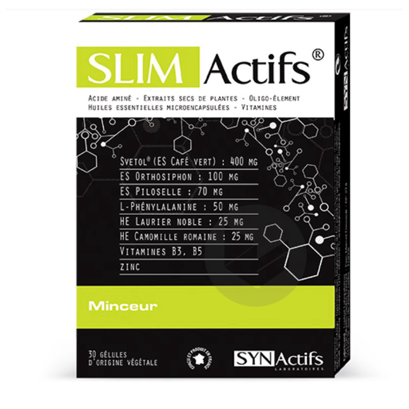 SYNACTIFS SLIMACTIFS 30 gélules