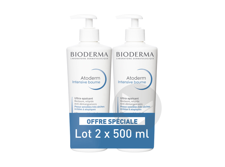 BIODERMA ATODERM INTENSIVE BAUME 2X500ML