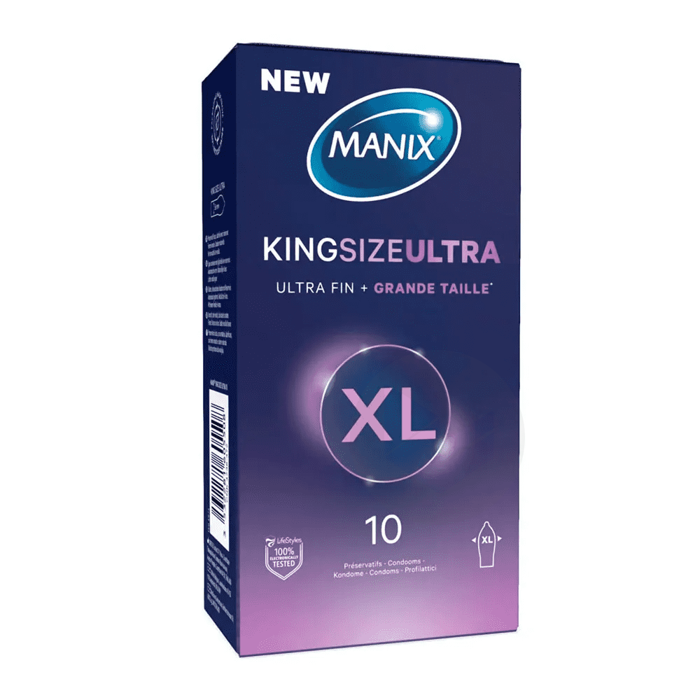 King Size Max XL 12 préservatifs