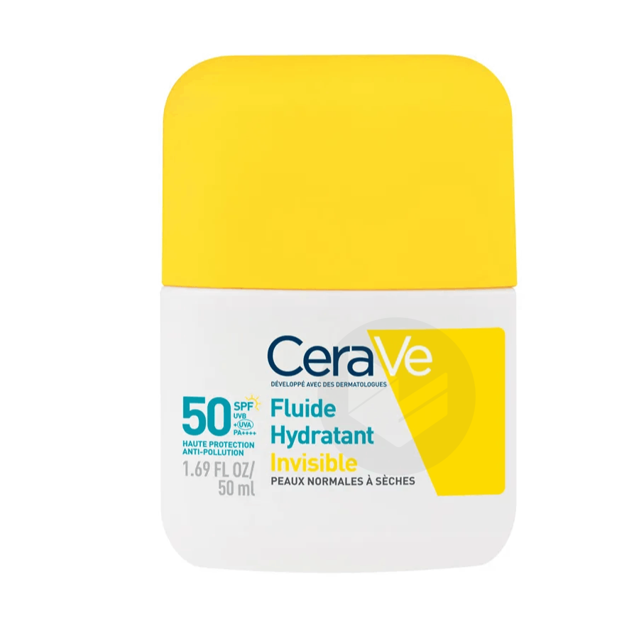 Fluide Hydratant Invisible SPF50 Haute Protection 50ml