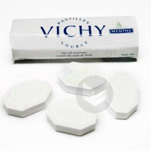 VICHY-SOURCE sans sucre Past menthe Stick/19g