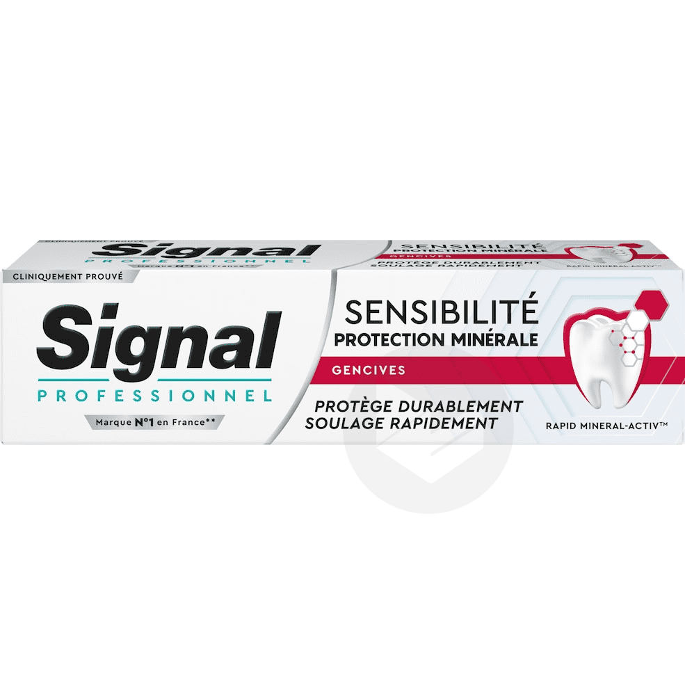 Dentifrice Sensibilité Protection Minérale Gencives 75ml