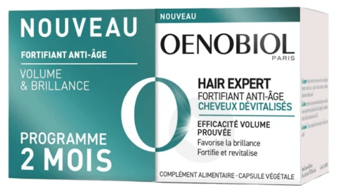 Hair Expert Fortifiant Anti-Âge Cheveux Dévitalisés 2x30 Capsules